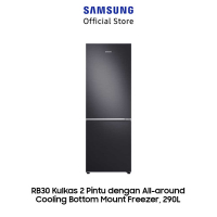 Samsung Kulkas 2 Pintu Bottom Freezer [315 L] - RB30N4050B1/SE - Black