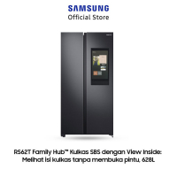 Samsung Kulkas Side by Side Family Hub [628 L] - RS62T5F01B4