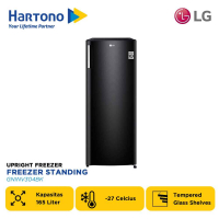 LG FREEZER STANDING 171L Smart Inverter Compressor Upright Freezer GNINV304BK