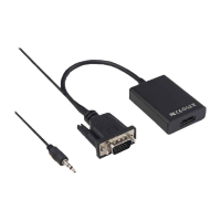 NYK CABLE CONVERTER HDMI TO VGA + AUDIO CVHDMC-VAAD