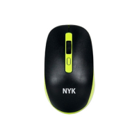 NYK SUPREME WIRELESS MOUSE SILENT C20 BLACK GREEN