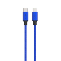 LOOPS KABEL DATA / KABEL CHARGER TYPE C TO TYPE C CABLE 1.2M PRO BLUE