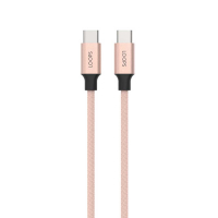 LOOPS KABEL DATA / KABEL CHARGER TYPE C TO TYPE C CABLE 1.2M PRO PINK