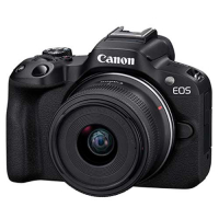 CANON MIRRORLESS CAMERA EOS R50 WITH LENS RF-S 18-45 STM BLACK