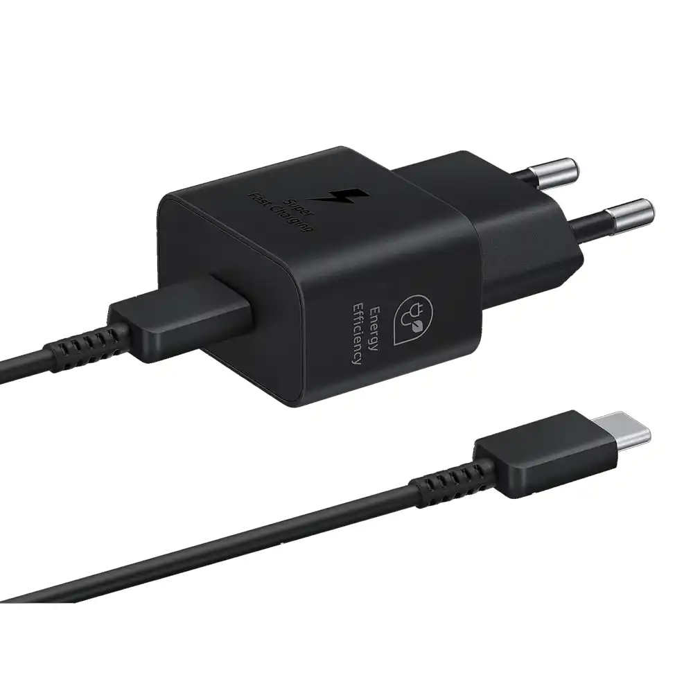 SAMSUNG CHARGER WALL ADAPTOR (25W) WITH CABLE EP-T2510XBEGWW