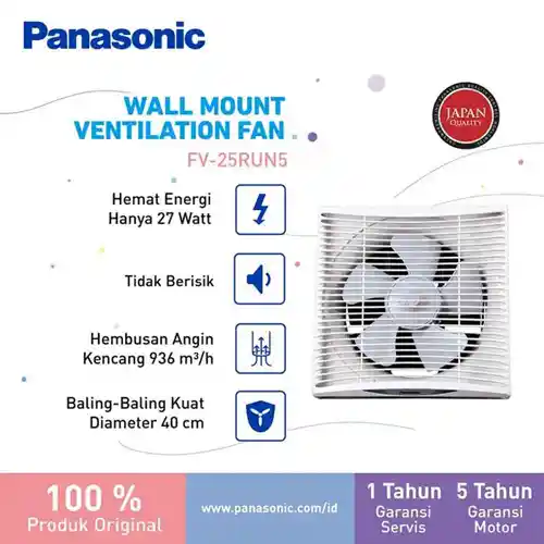 PANASONIC EXHAUST FAN FV25RUN5W