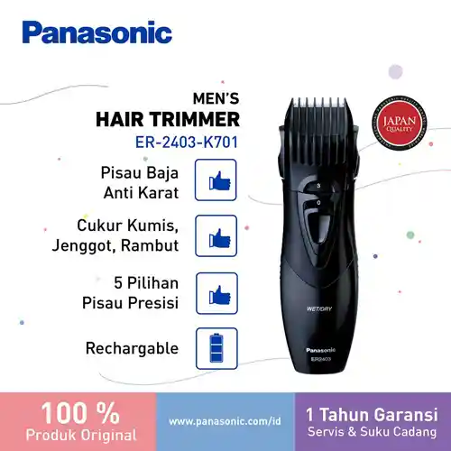 PANASONIC ALAT CUKUR ELECTRIC SHAVER ER2403K701