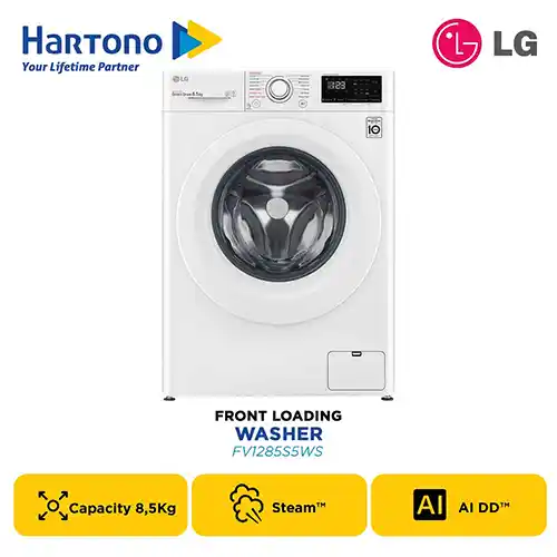 LG MESIN CUCI FRONT LOADING WASHER FV1285S5WS