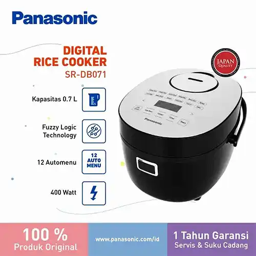 PANASONIC DIGITAL RICE COOKER SR-DB071KSR