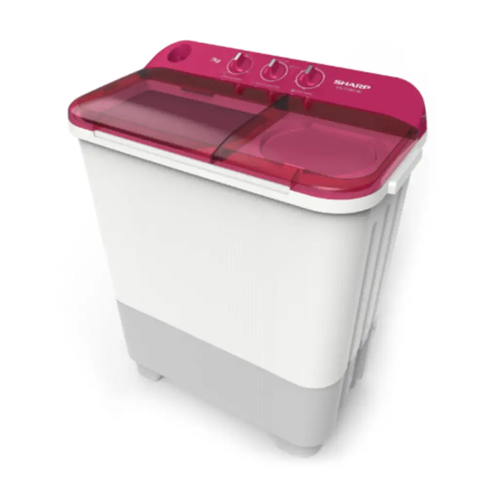 SHARP MESIN CUCI 2 TABUNG SEMI AUTO WASHER EST75NT SERIES