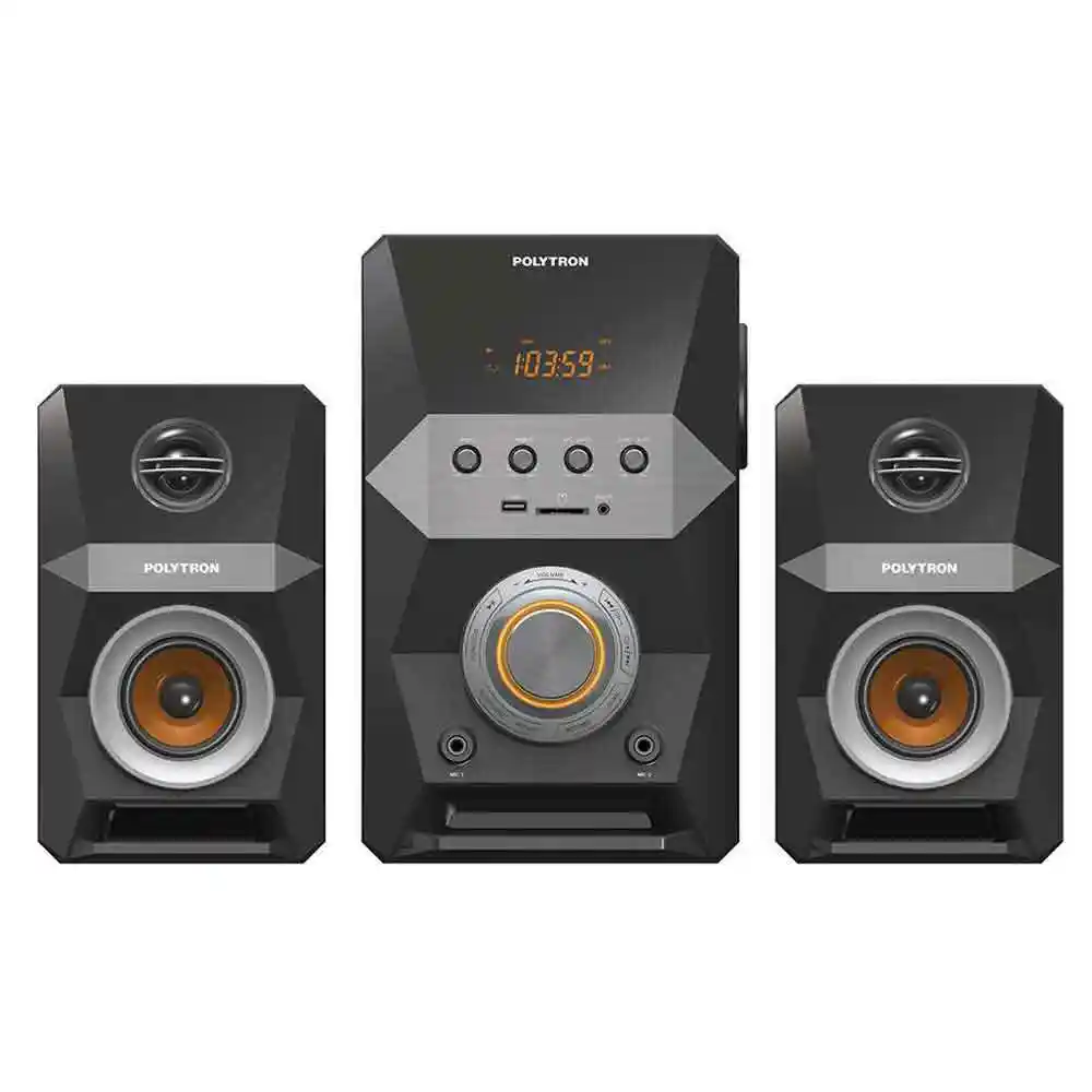 Polytron Bluetooth Speaker Multimedia Karaoke PMA9522/B