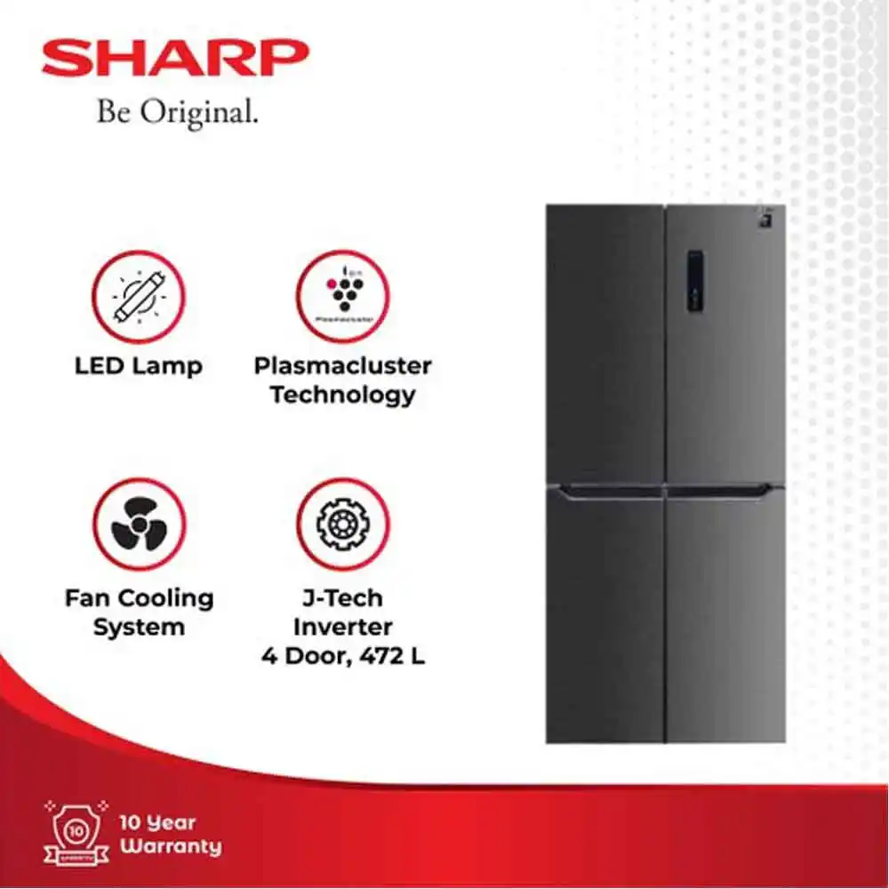 SHARP KULKAS MULTIDOOR REFRIGERATOR SJIF50PMDS