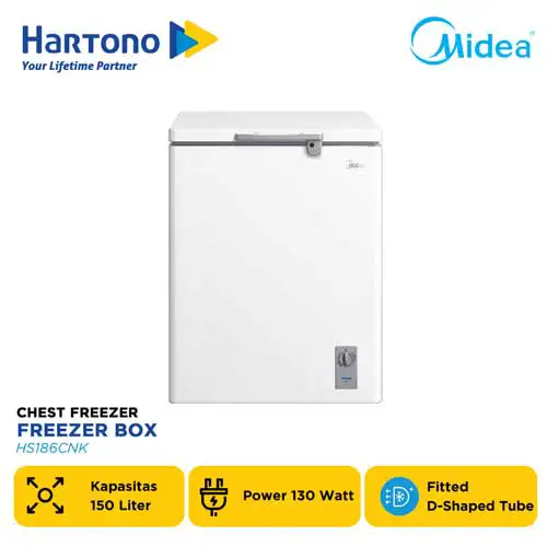 MIDEA FREEZER BOX CHEST FREEZER HS186CNK