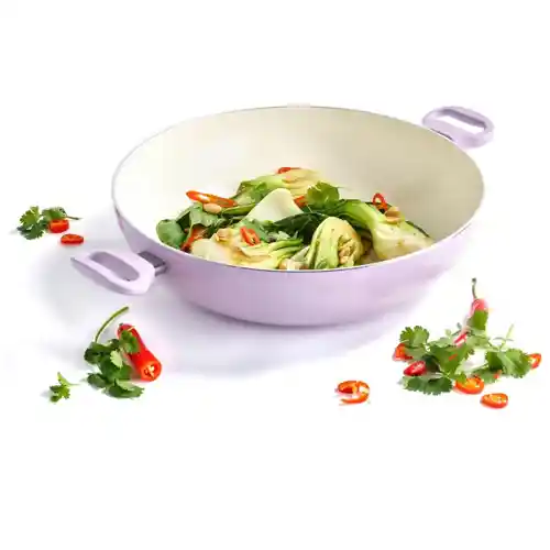 GREENPAN WAJAN WOK 32 CM WOK DELIGHT LAVENDER 9420041000127