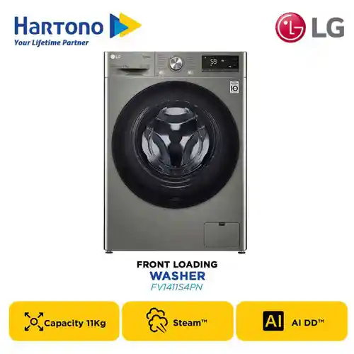 LG MESIN CUCI FRONT LOADING WASHER FV1411S4PN