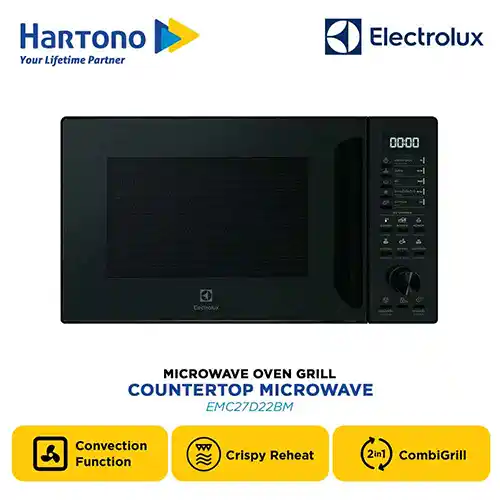 ELECTROLUX COUNTERTOP MICROWAVE EMC27D22BM