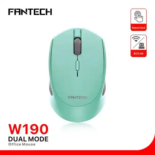 FANTECH WIRELESS MOUSE W190 MINT GREEN