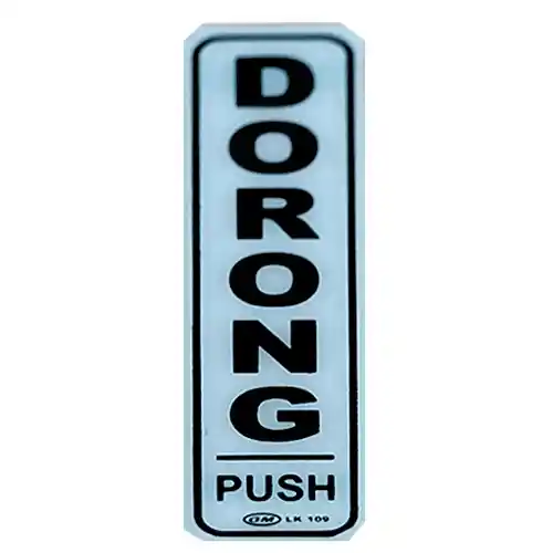 GM LABEL SMALL DORONG