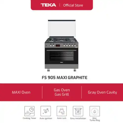 TEKA FREESTANDING RANGE FS905MAXI_GRAPHITE