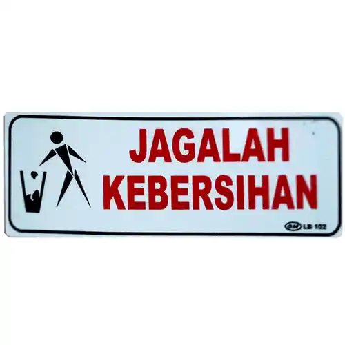 GM LABEL BIG JAGALAH KEBERSIHAN