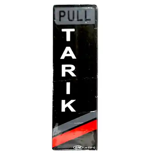 GM LABEL SMALL 237 TARIK