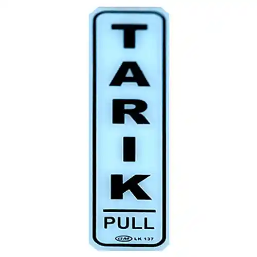 GM LABEL SMALL TARIK