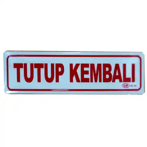 GM LABEL SMALL 141 TUTUP KEMBALI