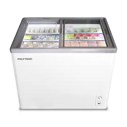 POLYTRON SLIDING DOOR CHEST FREEZER PCF329