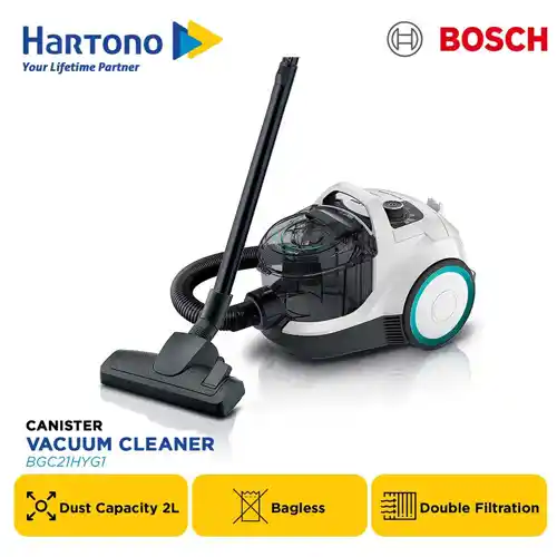 BOSCH BAGLESS CANISTER VACUUM CLEANER SERIES 4 BGC21HYG1