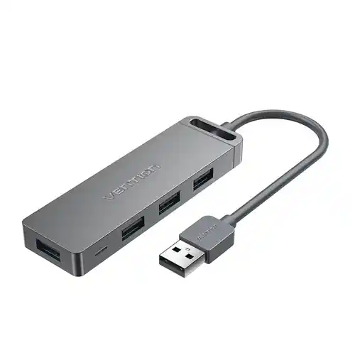 VENTION 4 PORT USB 2.0 HUB WITH POWER SUPPLY CHMBF