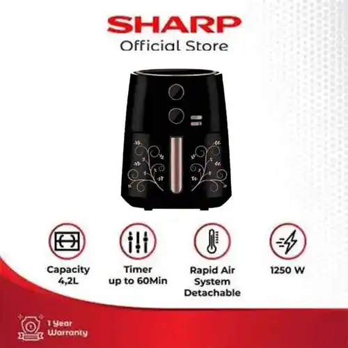 SHARP AIR FRYER KF-ML42BK