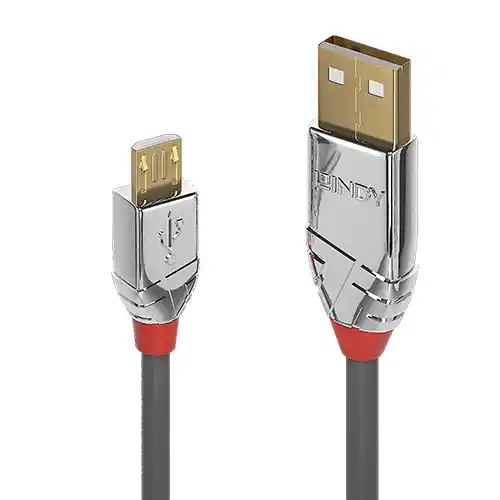 LINDY CABLE CONVERTER CHROMO USB TO MICRO USB 36651