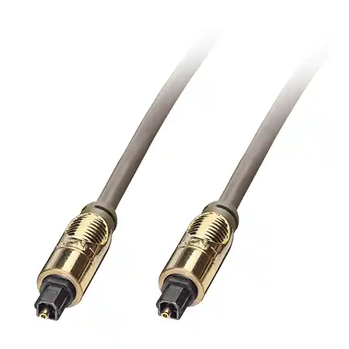LINDY KABEL CONVERTER GOLD TOSLINK DIGITAL OPTICAL AUDIO CABLE 37881