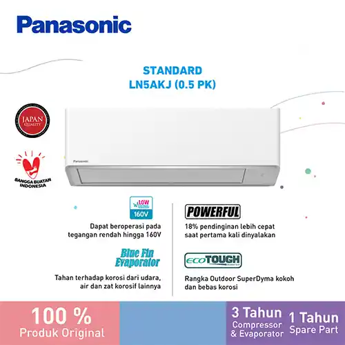 PANASONIC AC SPLIT AIR CONDITIONER STANDARD CSLN-AKJ SERIES