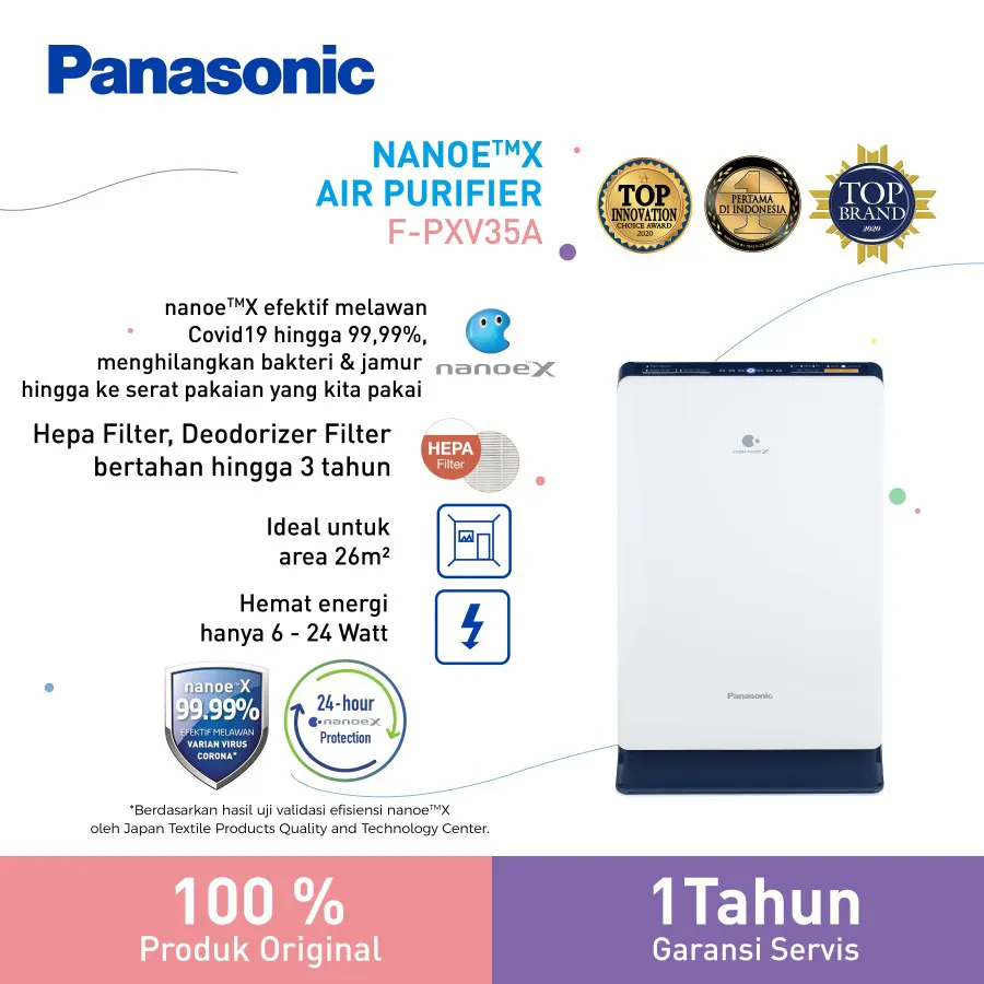 PANASONIC AIR PURIFIER F-PXV35AADN