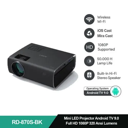 AUKEY MINI PROYEKTOR RD-870S AK_RD-870S_BK