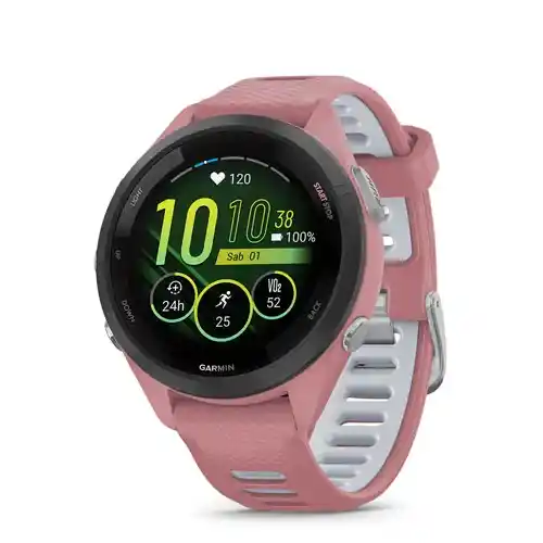 GARMIN SMART WATCH FORERUNNER 265S MUSIC 42MM PINK