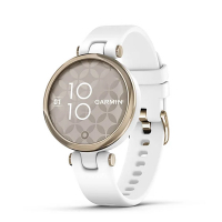 GARMIN SMART WATCH LILY METALHAZEL WHITE SILICONE