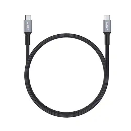 AUKEY KABEL CHARGER USB C TO C 2M BLACK AK_CB-CD6_BK
