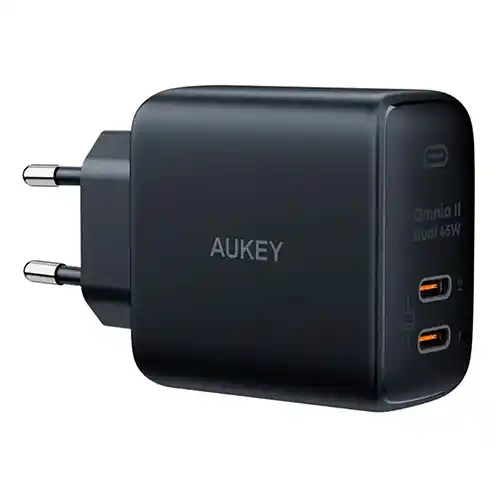 AUKEY ADAPTOR WALL CHARGER AK_PA-B4T_BK