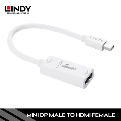 LINDY KABEL CONVERTER MINI DISPLAY PORT TO HDMI CABLE 41014