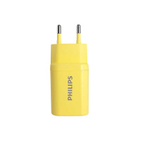PHILIPS ADAPTOR WALL CHARGER YELLOW DLP4327CB