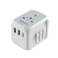 PHILIPS QUICK CHARGE TRAVEL ADAPTOR WHITE SPN3351WK