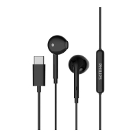 PHILIPS PERSONAL EARPHONE BLACK TAE1018BK
