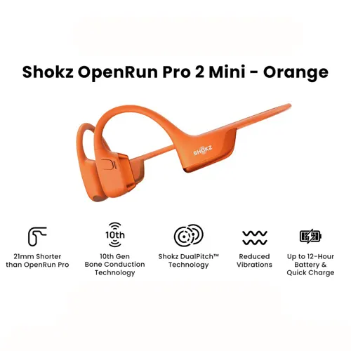 SHOKZ WIRELESS EARPHONE OPENRUN PRO 2 ORANGE