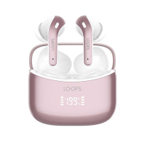 LOOPS PERSONAL TRUE WIRELESS EARPHONE LED TWS X03 ROSE GOLD