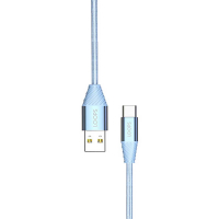 LOOPS KABEL DATA / KABEL CHARGER COLOR CABLE TYPE C 1M BLUE
