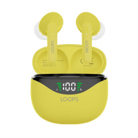 LOOPS PERSONAL TRUE WIRELESS EARPHONE LED TWS X05 BANANA