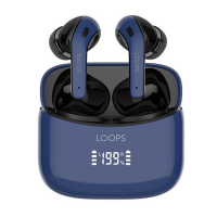 LOOPS PERSONAL TRUE WIRELESS EARPHONE LED TWS X03 BLUE