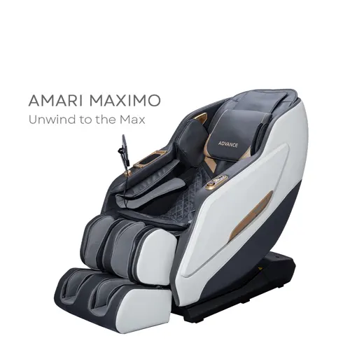 ADVANCE KURSI PIJAT SEAT MASSAGER AMARI MAXIMO PEARL WHITE